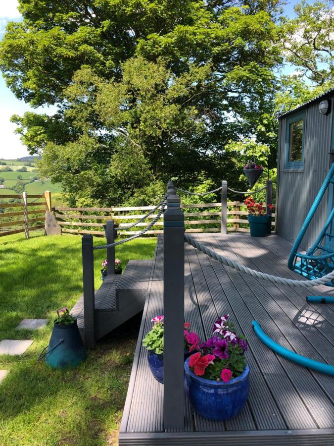 The Peacock Shepherds Hut At Hafoty Boeth Corwen Dış mekan fotoğraf