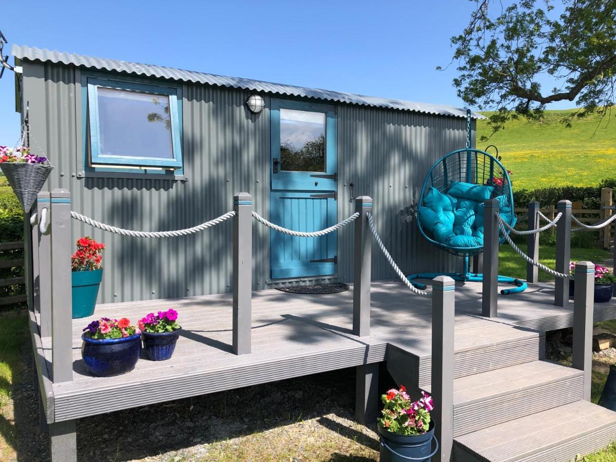 The Peacock Shepherds Hut At Hafoty Boeth Corwen Dış mekan fotoğraf