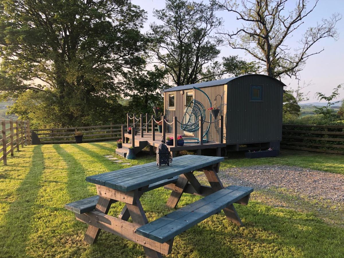 The Peacock Shepherds Hut At Hafoty Boeth Corwen Dış mekan fotoğraf